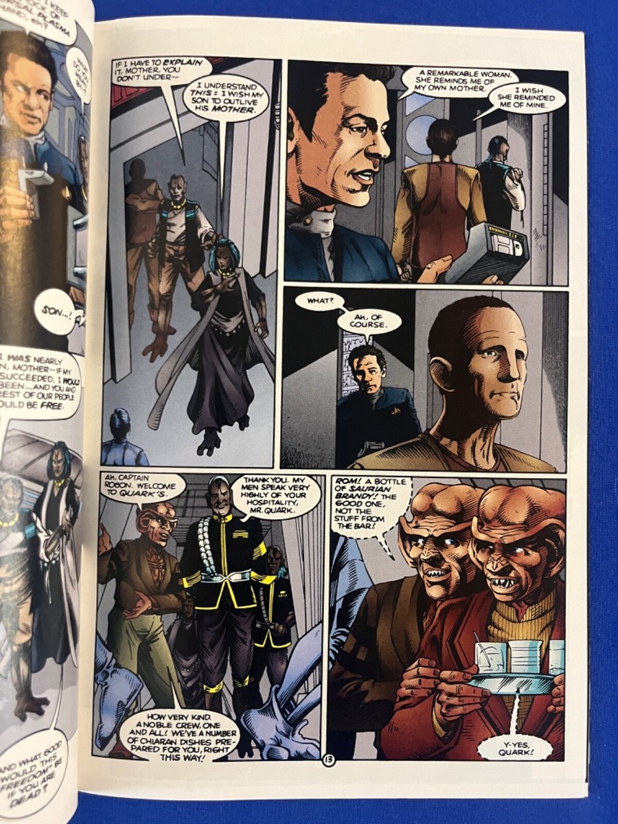 STAR TREK: DEEP SPACE NINE #5 Dec 1993 Malibu Comics FREE USPS