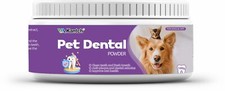 Pet Dental Powder 100g for Dogs  Cats   Natural Plaque Tartar Remover