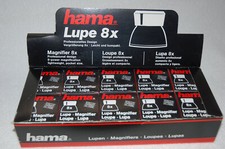 Hama Aufsetzlupen 8-fach Vergrößerung 10 Stück