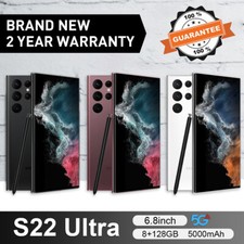 NEW SAMSUNG GALAXY S22 ULTRA 5G SM-S908U FACTORY UNLOCKED ALL COLORS MEMORY