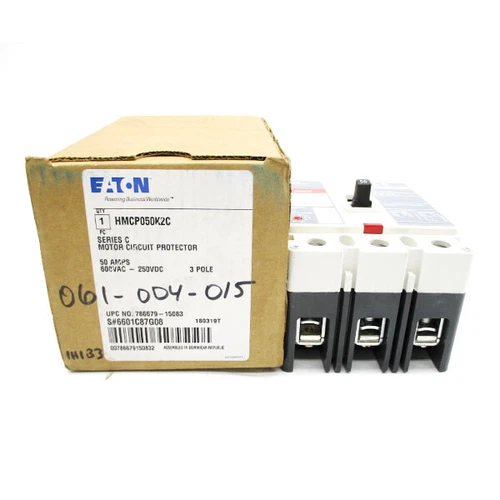 EATON HMCP050K2 6601C86G08 SER. C 600VAC 50A (GREY) NSMP