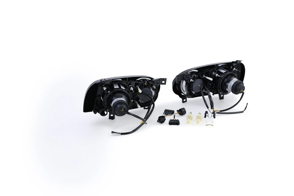 Double Phares H1 H3 Noir à Gauche + Droite pour VW GOLF 3 III À Partir De 91-97 - Bild 4 von 4