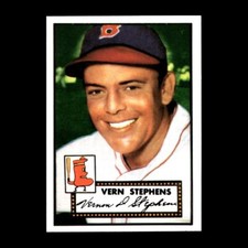 Vern Stephens 1983 Topps 1952 Reprint Series Boston Red Sox #84 NM+ Pack Fresh