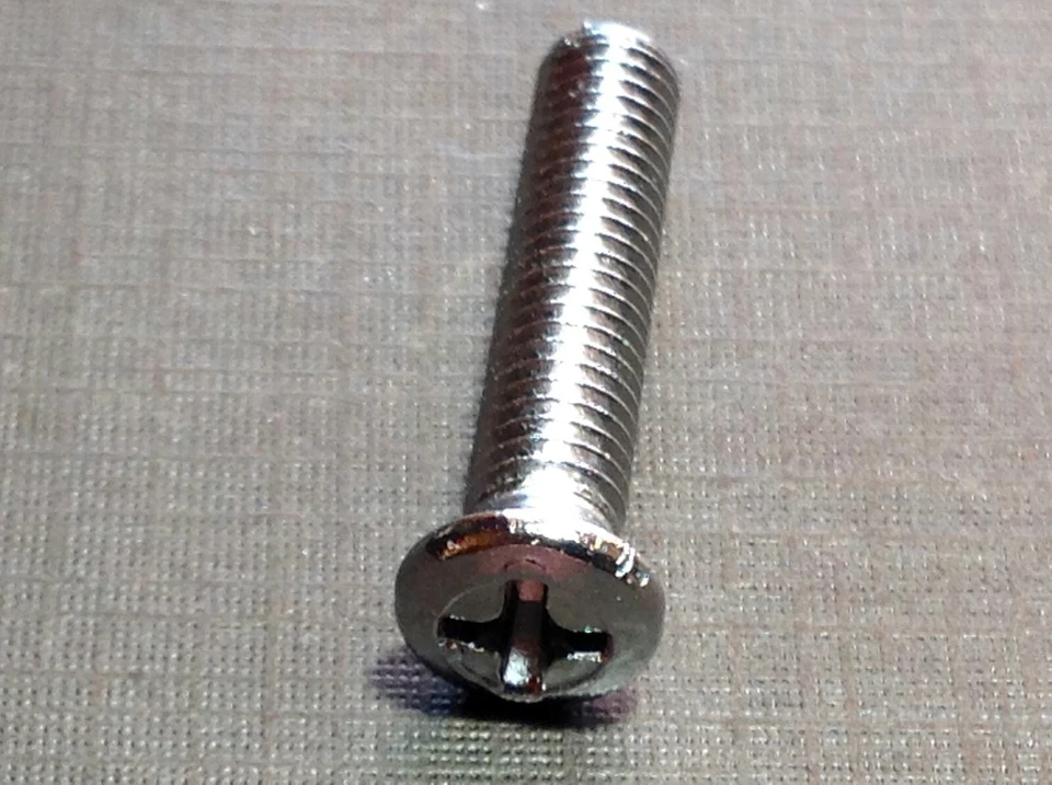 10 piezas NORS Parabrisas División Moldura Cromado Tornillos 1942-1950 Studebaker Foto 4 de 4