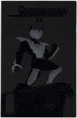 SHADOWHAWK II 1 NM 9.4 HIGH GRADE IMAGE JIM VALENTINO DIE-CUT COVER 1993 BIN