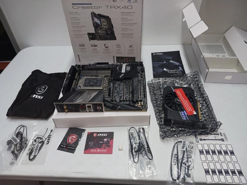 MSI CREATOR TRX40 GAMING  Motherboard AMD sTR40 ThreadRIPPER 10GB SUPER LAN