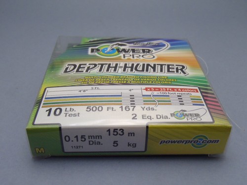 1pk Powerpro Depth Hunter 100% Spectra Fiber Braided Fishing Line 500ft 167yd - Picture 11 of 24
