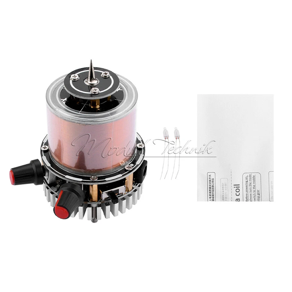 Mini Plasma Music Tesla Coil Arc Generator Artificial Lightning Bluetooth DC48V - Bild 3 von 4