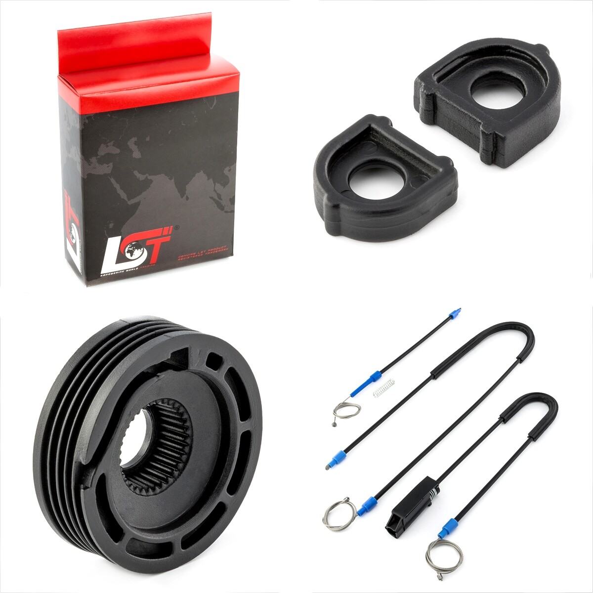 Window Lifter Repair Kit Repair Set Rear Window for LAND ROVER FREELANDER