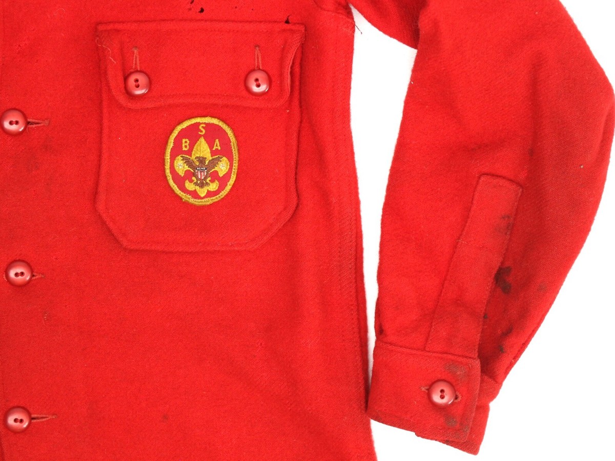 70's BOY SCOUTS OF AMERICA ヴィンテージジャケット VTG 1960s-70s Boy Scout Jacket w/ 16 Patches Queens NY BSA