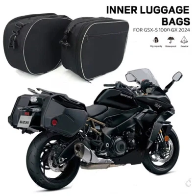 Motorcycle Liner Bags Luggage Bags Inner Bags Side Cases For GSX-S1000 2024 - Imagen 1 de 4