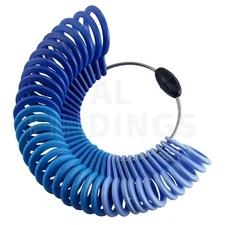 32pc Finger Gauge a-z+6 Ring Sizer Size Measure Craft All UK sizes Available