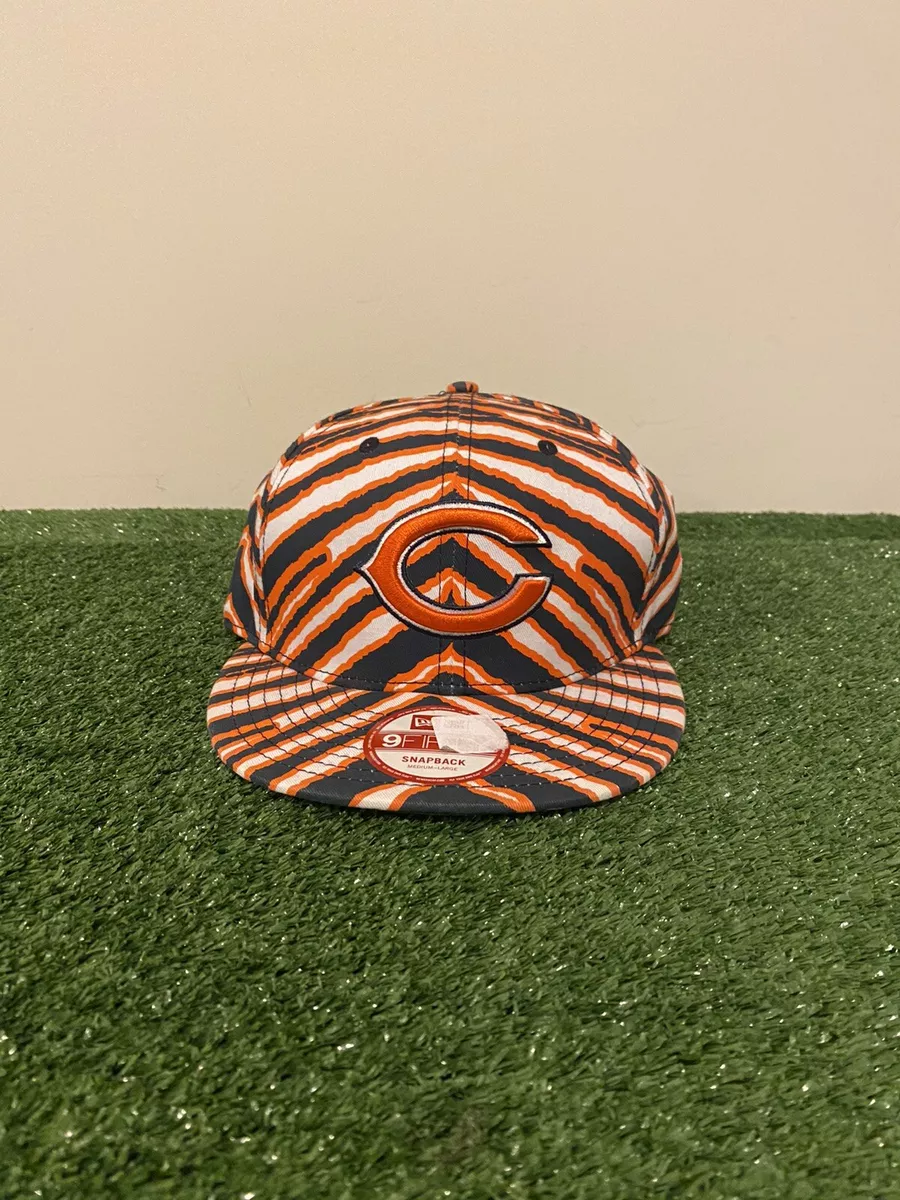Retro Y2K New Era 9Fifty Chicago Bears Zubaz Snapback hat NWT Throwback