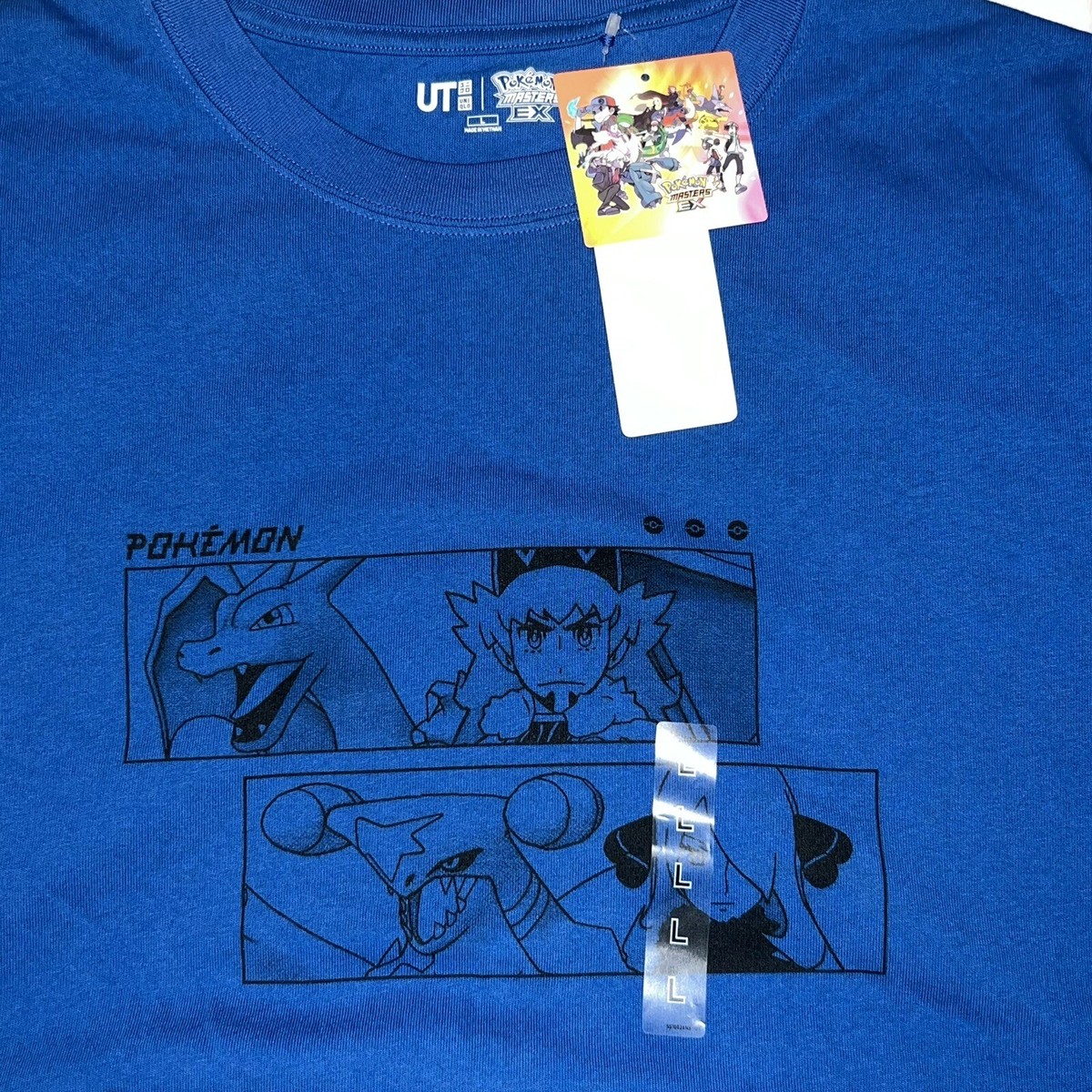 UNIQLO UT Pokemon Masters EX UT Graphic T-shirts Leon Cynthia