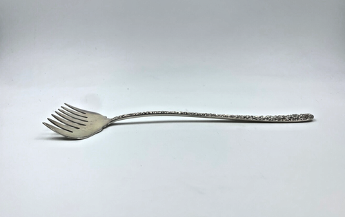 Kirk Repousse forchetta faro in argento sterling 7-1/2" - Foto 8 di 9