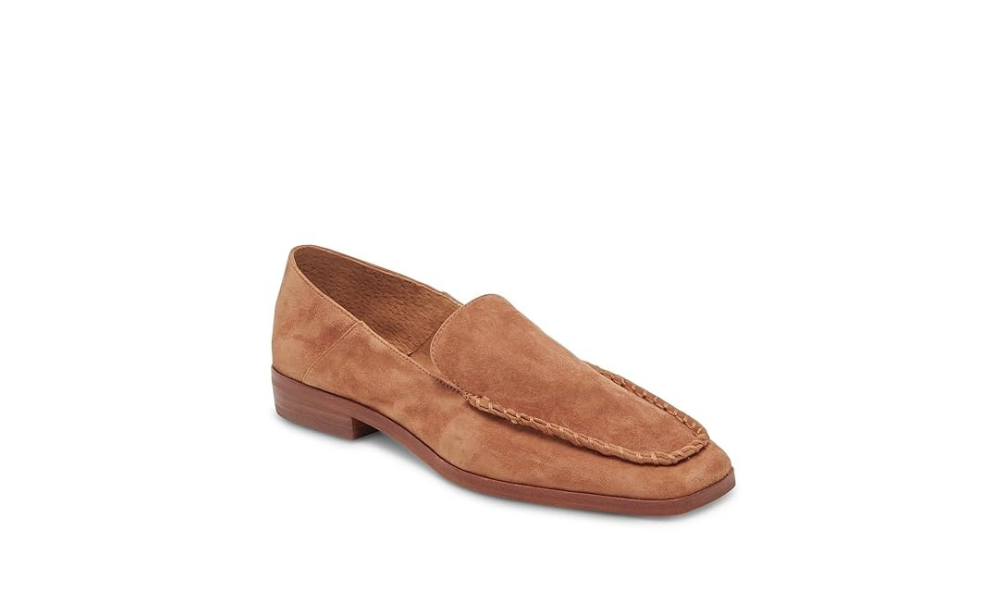 Dolce Vita Women’s Beny Loafer Flats Brown Suede – Leather Upper, Class