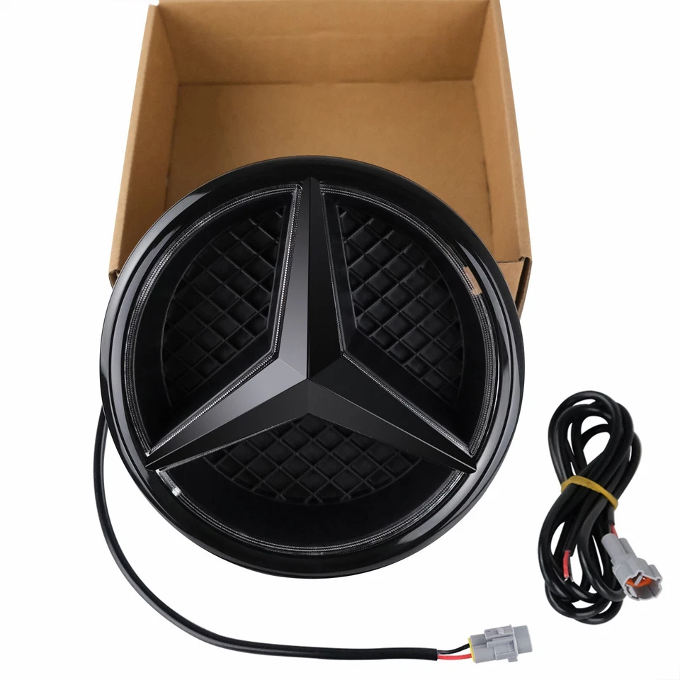 For Mercedes~Benz W213 E 2016-19 Car Front Grilled Star Emblem LED Illuminated - Imagem 4 de 4