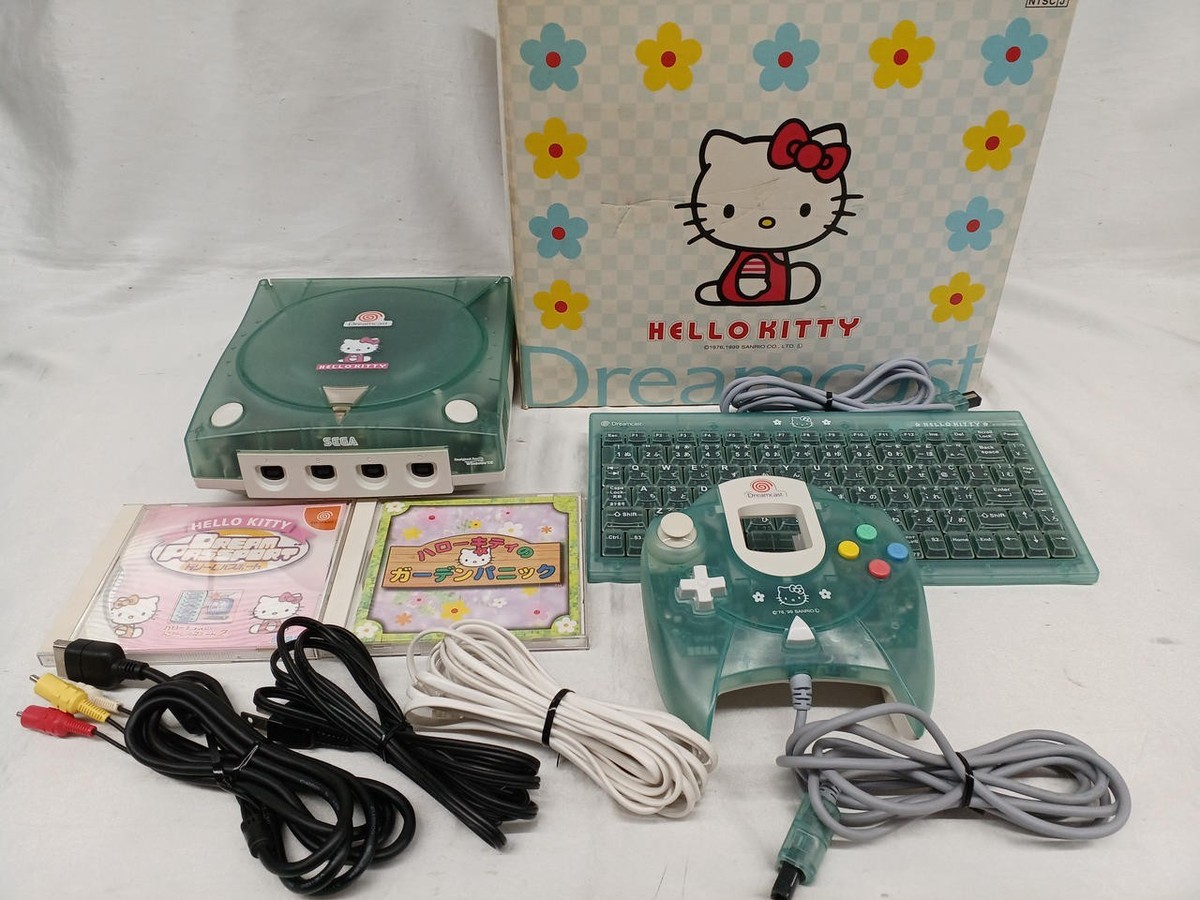 Sega Dreamcast Hello Kitty Blue Console for sale online | eBay
