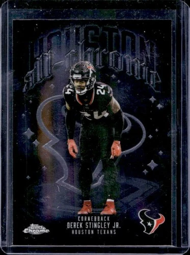 2025 Topps Chrome Derek Stingley Jr. Base (RAW)