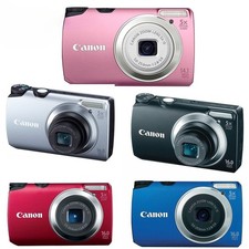 Canon PowerShot A3300 IS Digital Camera 16.0 MP 5x Optical Zoom Face Detection