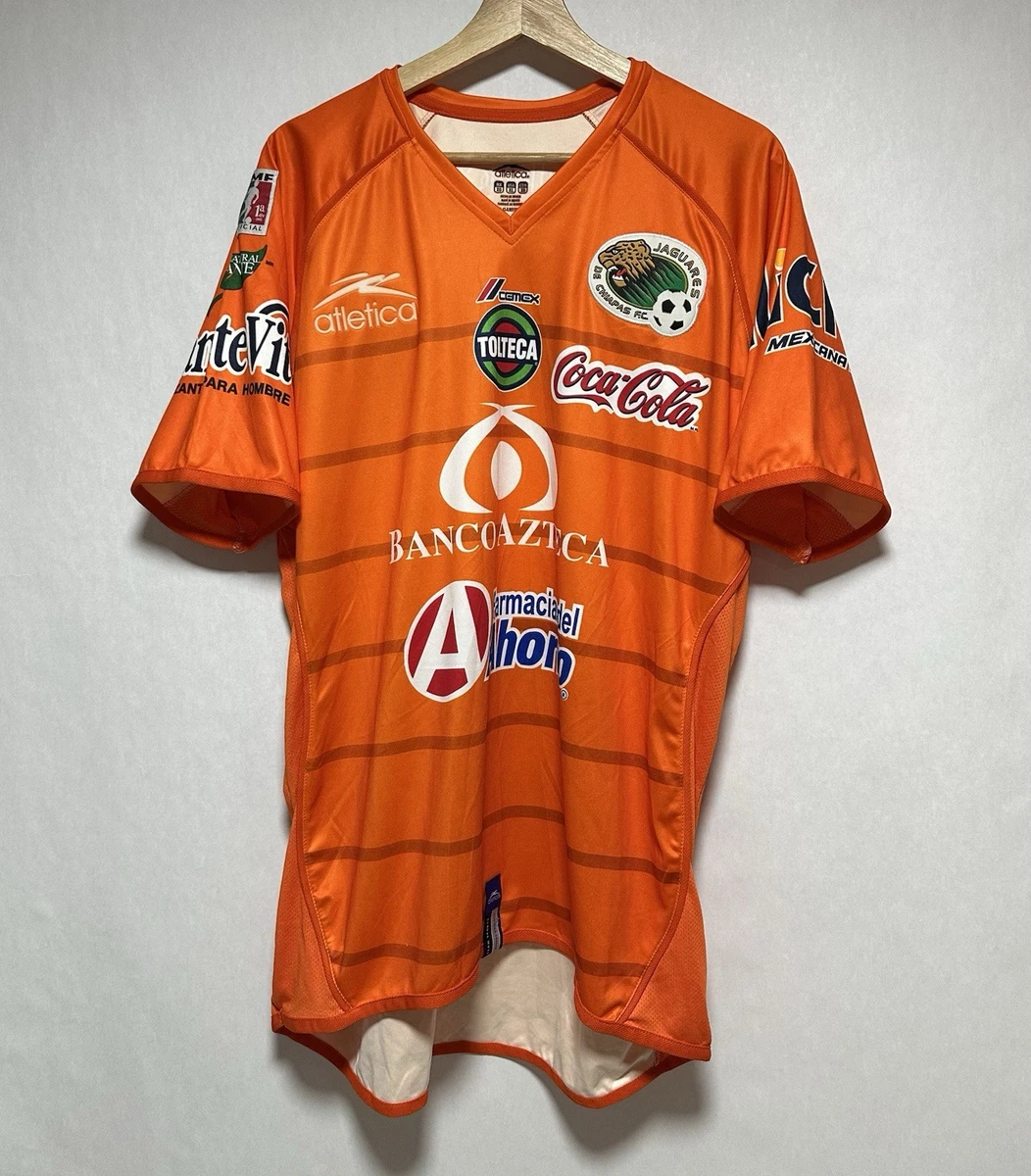 Chiapas Mexico Soccer Jersey – Black/Orange – Arza Sports – Men's Authentic Design
