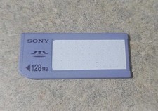 Sony Memory Stick 128MB MSA-128A Genuine Camera Memory Card