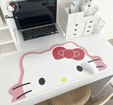 Sanrio Hello Kitty Großes Mauspad Schreibtisch Matte Rutschfest Gaming Büro Dekor Geschenk