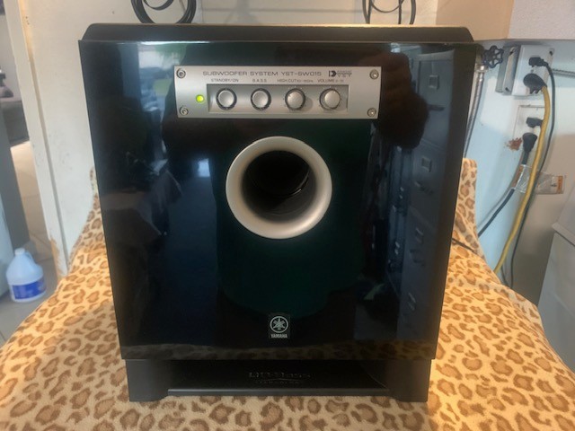 Yamaha YST-SW015 Powered Subwoofer for sale online | eBay