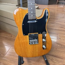 Vintage-Style TL Electric Guitar Natural Finish Single-Coil Pickups U.S spot