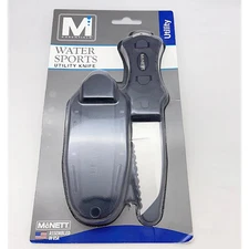 McNett Knife Blakely M Essentials Water Sports Utility Knife with Sheath 61000