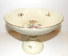 STUNNING ROYAL COPENHAGEN DENMARK FRIJSENBORG 8 1/4" FOOTED CAKE PLATE/COMPOTE
