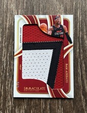 2023-24 Immaculate Bam Adebayo Jersey Number Patch 8/9 Game Worn 
