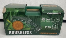 6-inch Electric Cordless Mini Chain Saw, Portable Handheld Electric Chain Saw