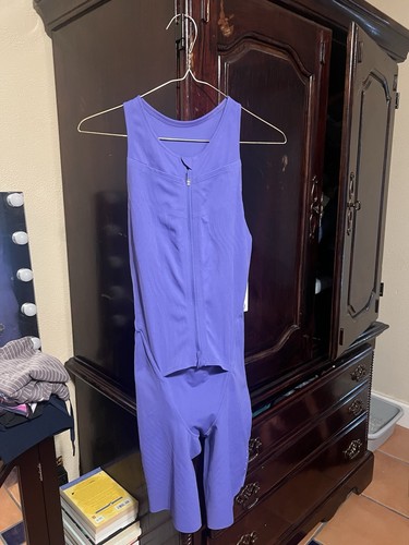 NWT Lululemon SenseKnit Running One Piece Purple Charged Indigo Jumpsuit Sz6