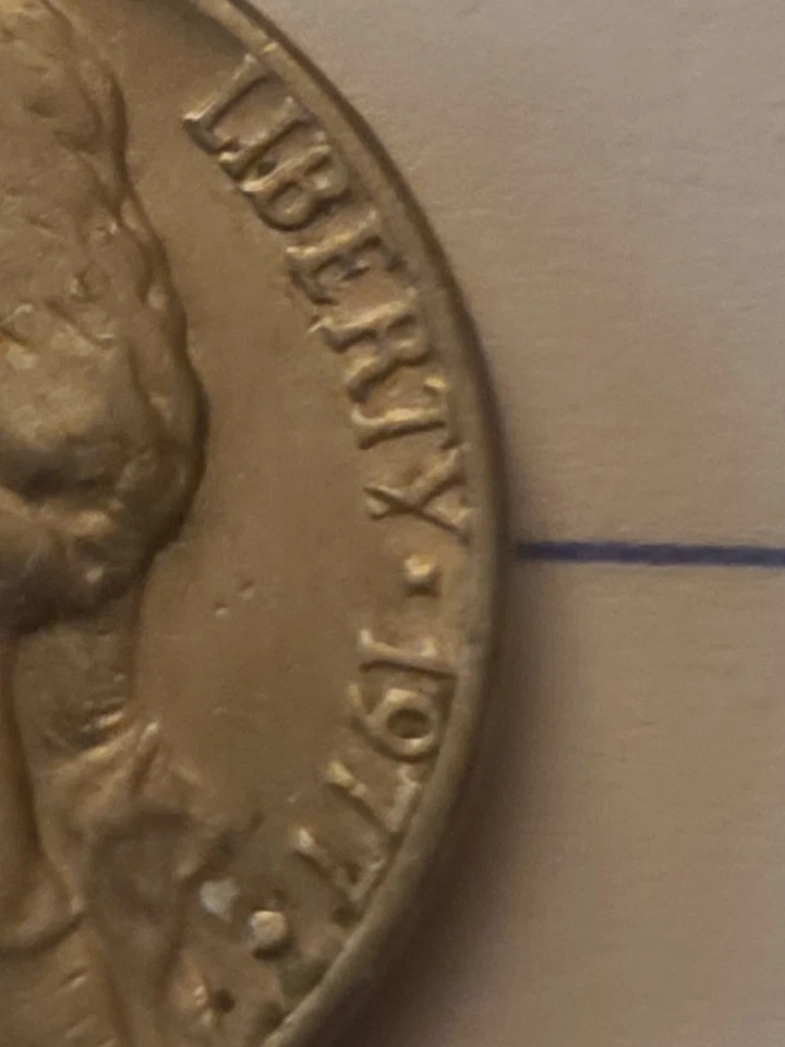 1977-D Nickel With Errors In God We Trust And Liberty And Date With D Filled - Image 3 of 4