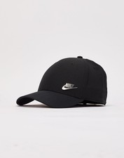 Nike Dri-Fit Club Metallic Futura Cap Black FB5371-010 Adjustable M/L New