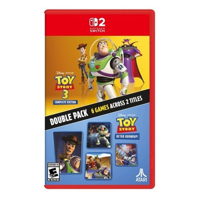 Toy Story: Retro Roundup! + Toy Story 3 Complete Double - Switch 2 NEW FREE SHIP