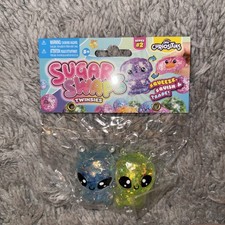 New Sugar Swaps Twinsies Glitter Squishy ORB Curiosities Series 2 Alien Babies