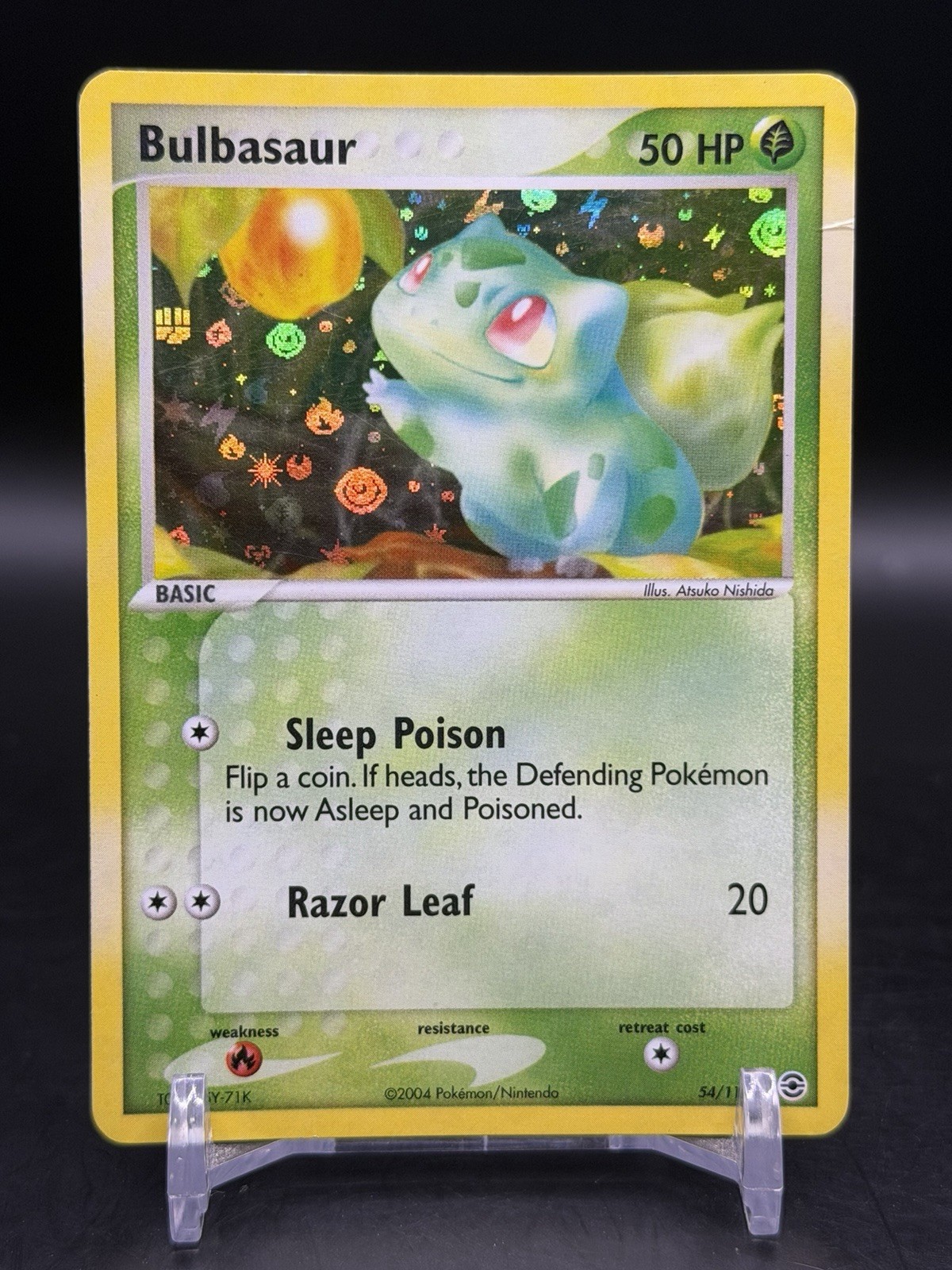 Bulbasaur Reverse Holo 54/112 FireRed & LeafGreen Pokémon English LP