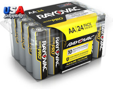 Ultra Pro Alkaline AA Batteries, 24 Pack