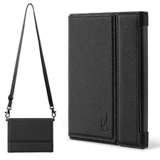 Lightweight Passport Holder with RFID Blocking, 2 SIM Card Slots, Detachable ...