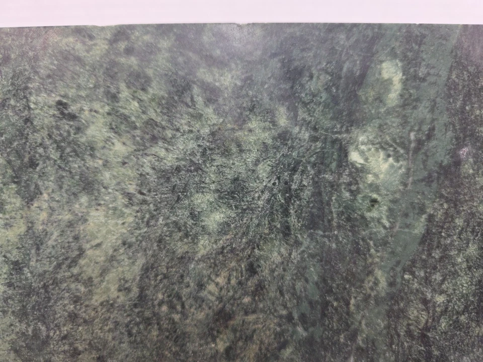 Tabla de cortar de queso charcutería de granito verde losa fría 14 X 8 X 1/2 pulgadas Foto 3 de 4