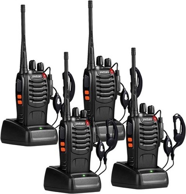 Walkie Talkies Long Range for Adults with Earpieces,16 Channel Walky Talky Recha
