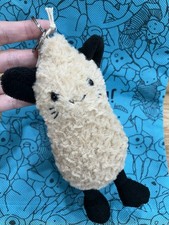 AUTHENTIC Jellycat Medium Bashful Patchwork Basil Bunny - retired
