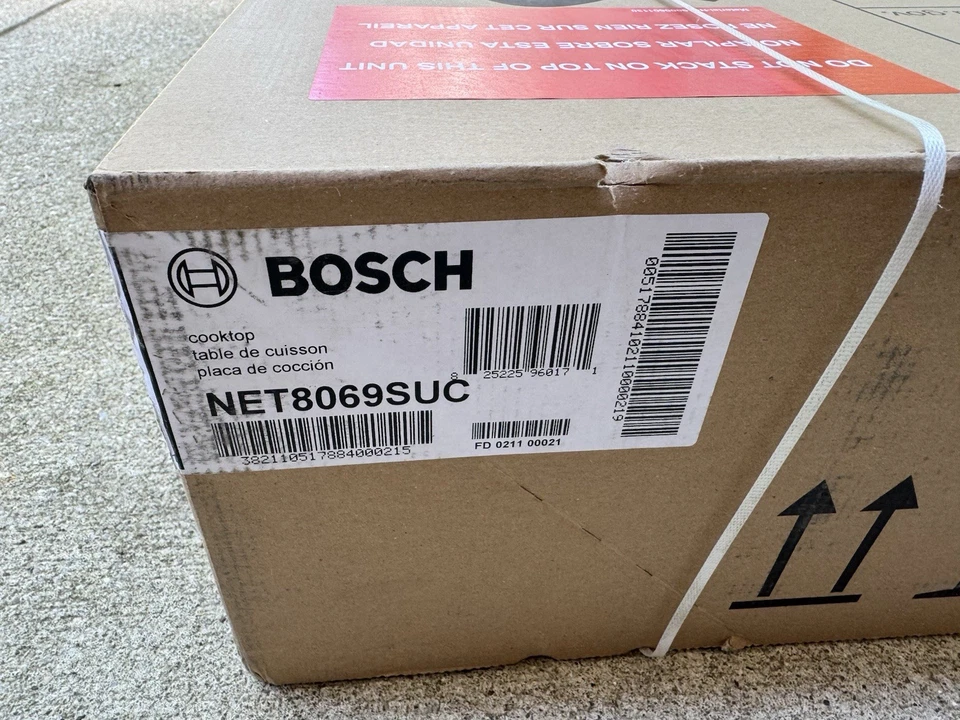 Bosch 800 Series NET8069SUC 30" Cocina Eléctrica con 4 Elementos Garantía Completa Foto 2 de 4