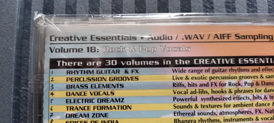 Best Service Pro Sample CD VOLUME 12 Voice Spectral II - Image 3 of 4