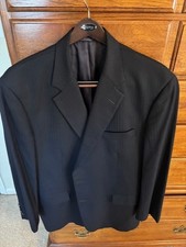 Brooks Brothers Navy Pinstripe suit, 1818 Madison, 46L x 41 W SAXXON 