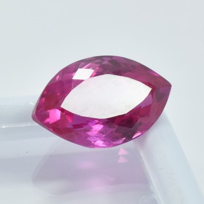 MARQUISE Cut Natural PINK Ruby 8.70 Ct CERTIFIED Loose Gemstone