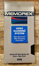 Memorex VHS Video Head Cleaner Head Cleaning SAFEGUARD SYSTEM 