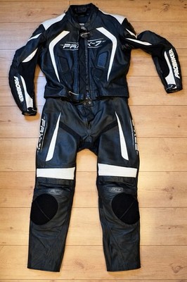 Lederkombi PROBIKER Gr 56 Schwarz